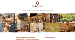 Desktop Screenshot of fricke-bloecks.de